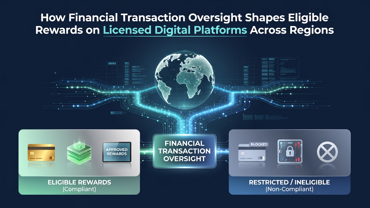 Overview of financial transaction monitoring systems used by licensed digital platforms to verify user eligibility for rewards