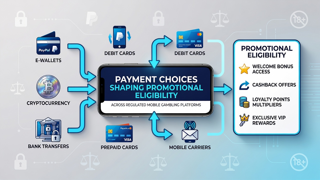 Secure payment processing screen highlighting approved methods for promotional bonuses