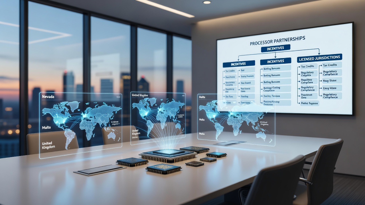 Regional compliance dashboards and processor network maps for betting incentives
